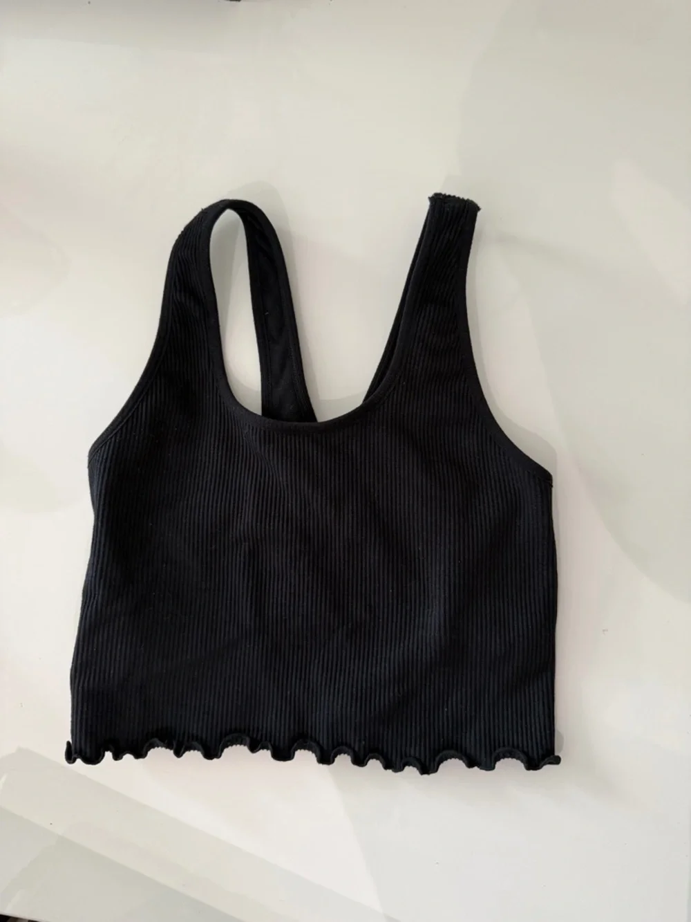 Spiritual Gangster Amor Crop Tank - Black / XS/S - Picture 5 of 5